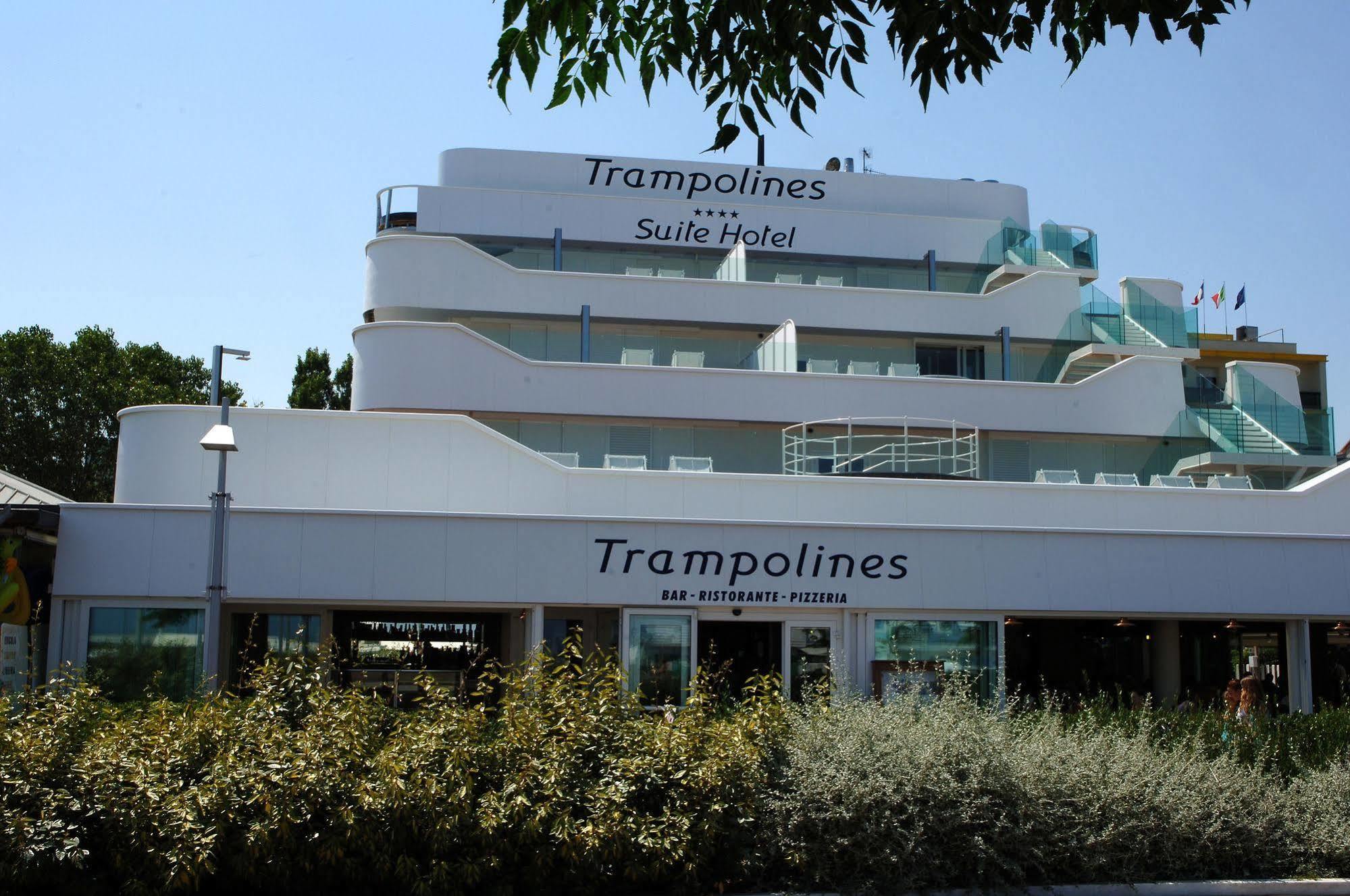 Trampolines Suite Hotel Riccione Exteriör bild